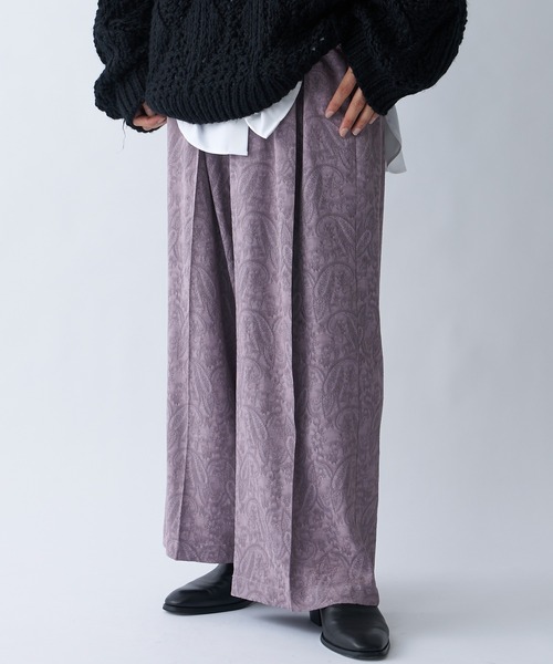 「Lui's」 イージーパンツ MEDIUM グレー系その他 メンズ_画像6