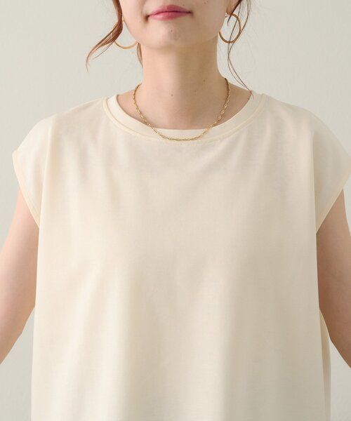 tシャツ 半袖 「Noka」後ろレーススリットTシャツ レディース | Discoat | 20