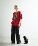 tシャツ 半袖 キャットグラフィック ビッグシ...の詳細画像3