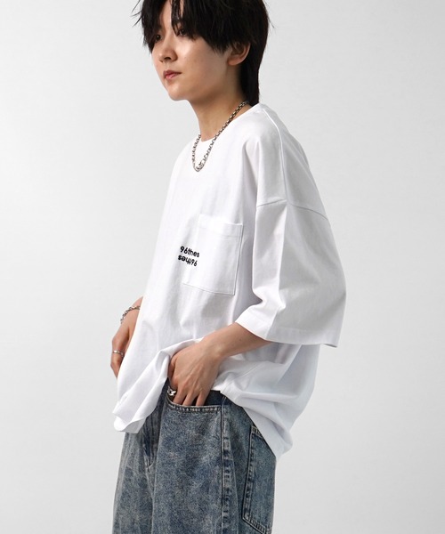 「96thes」 半袖Tシャツ L ホワイト メンズ_画像5