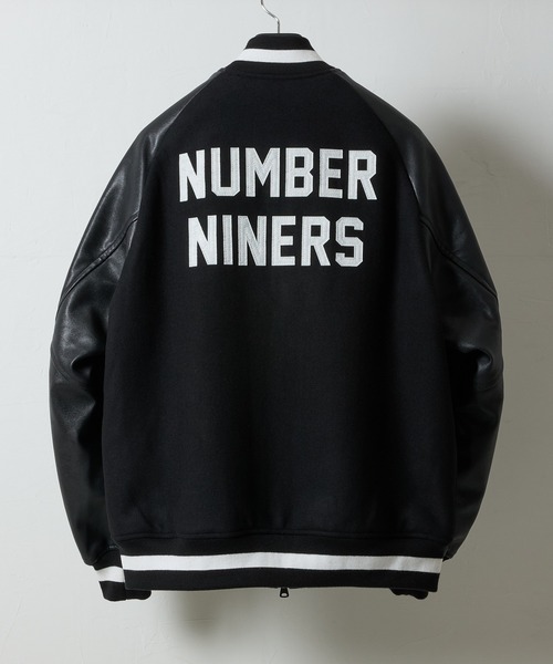 NUMBER (N)INE（ナンバーナイン） スタジャン RAGLAN SLEEVE PATCHED