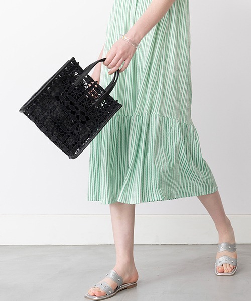 Casselini トートバッグ バッグ Casselini(キャセリーニ)レース