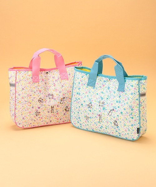 輝い トートバッグ バッグ アニマル 花柄レッスンバッグ Kogler At