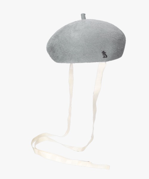 帽子 arth Fur Felt Beret リボン　ベレー帽 帽子 arth Fur Felt Beret リボンベレー帽