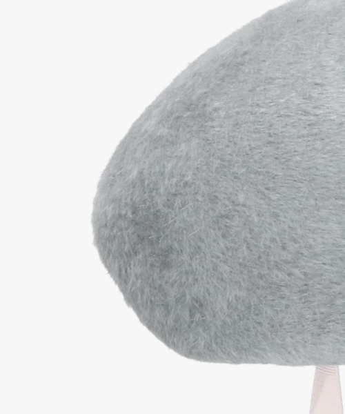 帽子 arth Fur Felt Beret リボン　ベレー帽 arth 帽子 ベレー帽 Fur Felt Beret / アース レディース