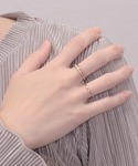 アレルギー対応 指輪 リング blackdia...の詳細画像3