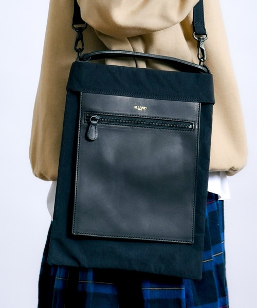 【新品未使用品】24aw AUBERGE CANBON ショルダーバッグ BELLWOODMADE ショルダーバッグ バッグ 「ALLAND オルランド