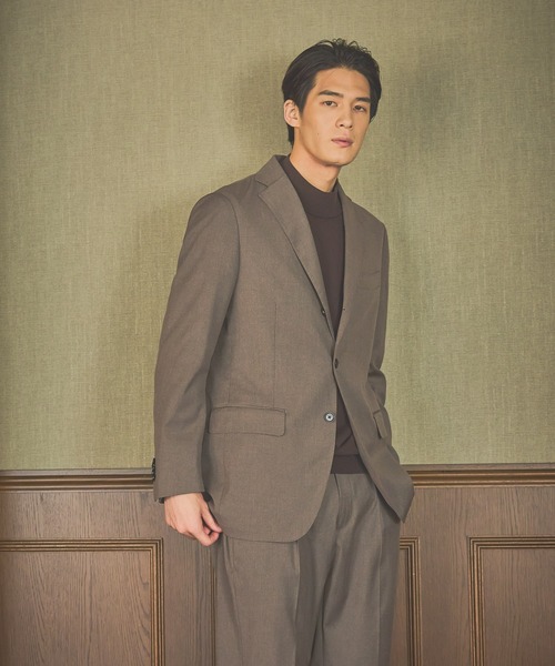 Salon de GW ストレッチTRセットアップ GLOBAL WORK ジャケット テーラードジャケット ストレッチTR