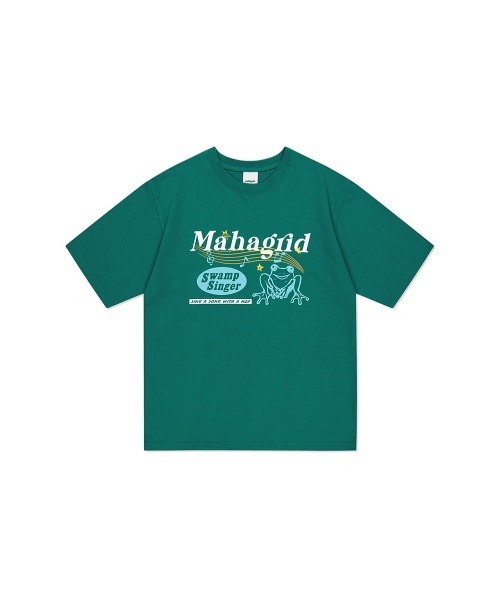 tシャツ 「mahagrid/マハグリッド」BLOCK SECTION TEE/切り替え 半袖 カットソー レディース メンズ MAHAGRID tシャツ 「mahagrid/マハグリッド」BLOCK SECTION TEE