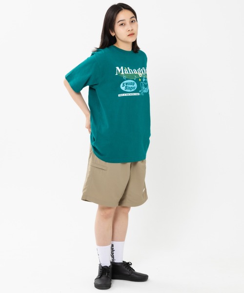 tシャツ 「mahagrid/マハグリッド」 OFF SHOULDER RAGLAN TEE /オフショルダー ラグラン 半袖Tシャツ レディース mahagrid(マハグリッド) - オフショルダーラグランTシャツ / OFF
