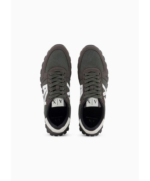 Armani Exchange AIX スニーカー ブラック/グレー　未使用 Armani Exchange AIX スニーカー ブラック/グレー 未使用