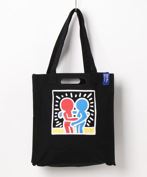 キースヘリング　バッグ Keith Haring トートバッグ 「 / キースへリング 」 2way ブック