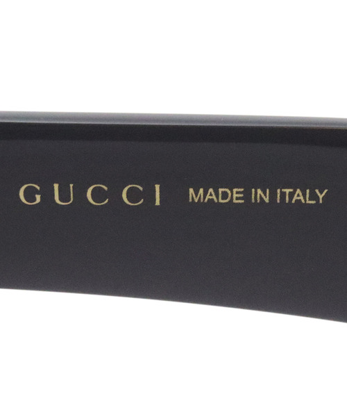 伊達メガネ メガネ 眼鏡 「GUCCI/グッチ」スクエア メガネ GG1428O 001 メンズ レディースの画像