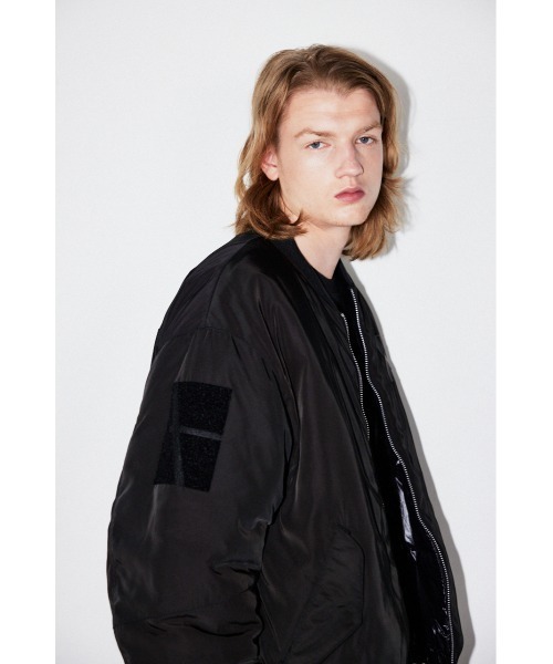 PLUS（AZUL BY MOUSSY） ma1 ma-1 Zeebra×PLUS MA-1 メンズ : ZOZOTOWN