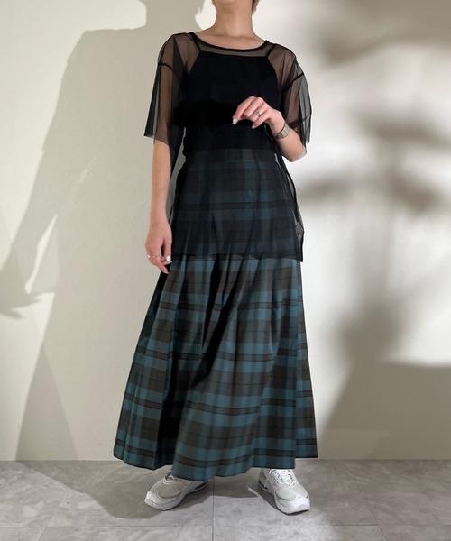 r. スカート チェックプリーツスカート : ZOZOTOWN Yahoo!店