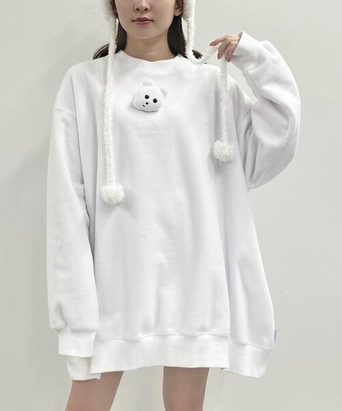 トレーナー スウェット Whinny/青空満天くまきちプリプリ レディース メンズ
