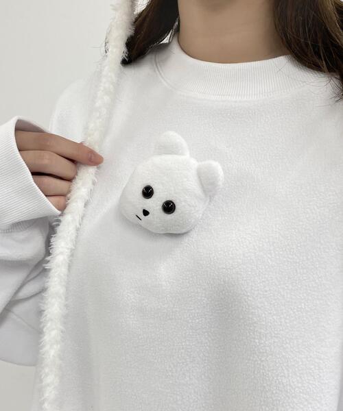 トレーナー スウェット Whinny/青空満天くまきちプリプリ レディース メンズ Whinny トレーナー スウェット Whinny/青空満天くまきちプリプリ