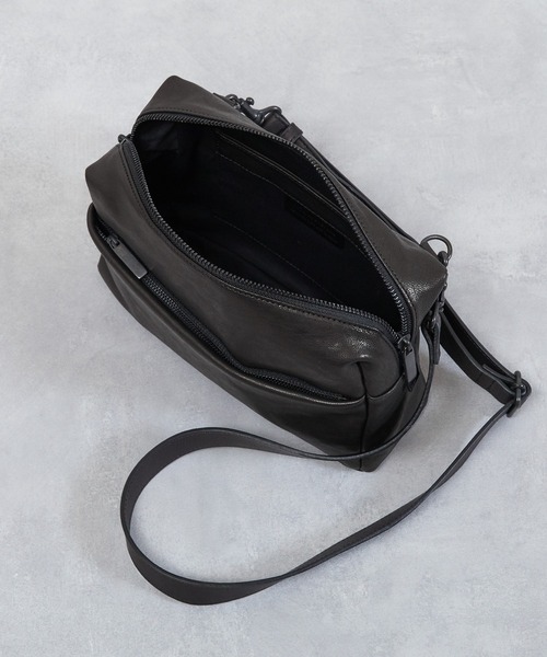 メンズ ショルダーバッグ バッグ PATRICK STEPHAN パトリックステファン / Leather shoulder bag ”tofu” レ｜zozo｜11