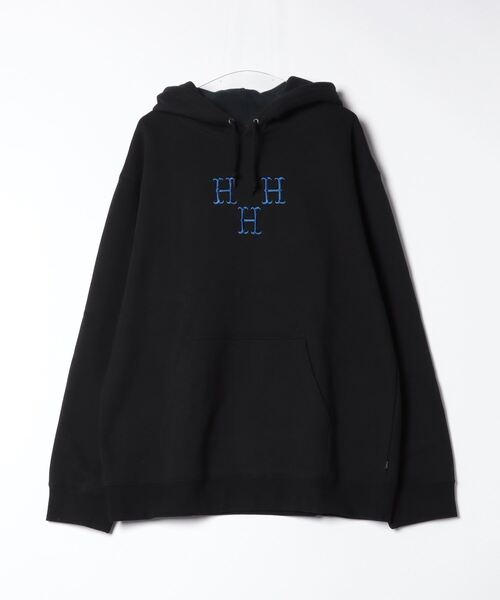 HUF（ハフ） パーカー HAT TRICK P/O HOODIE ハットトリックプル