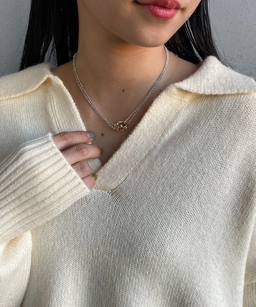ayu PHILIPPE AUDIBERT スネークチェーンネックレス PHILIPPE AUDIBERT ネックレス 「PHILIPPE AUDIBERT/フィリップ
