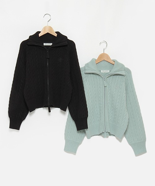 pom ponette junior（ポンポネット ジュニア） カーディガン ダブルZIP