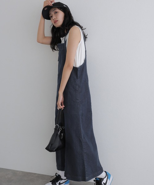 ElegChic スカート 前ジッパーデニムジャンスカ : ZOZOTOWN
