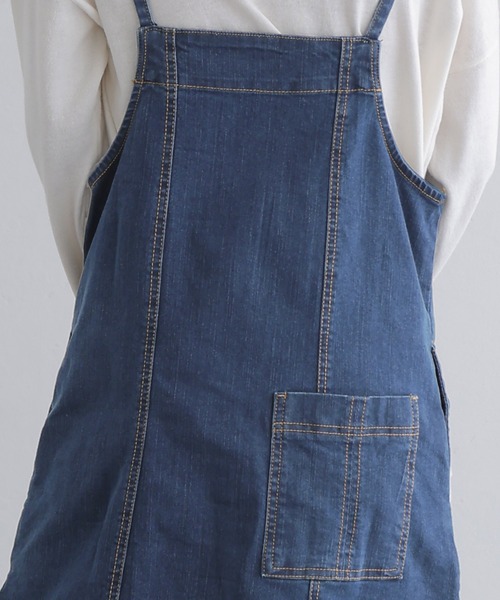 ElegChic スカート 前ジッパーデニムジャンスカ : ZOZOTOWN Yahoo!店