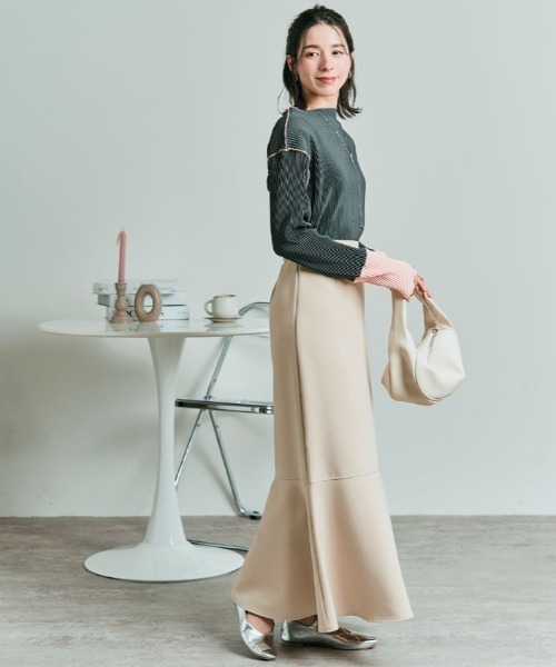 切り替え マーメイド ロング丈 スカート スカート 切り替え マーメイド ロング : ZOZOTOWN Yahoo!店