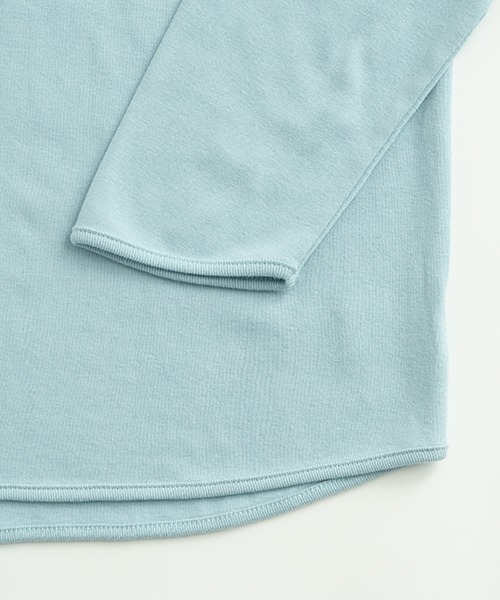tシャツ コットンフライス ボートネックプルオーバー レディース D tシャツ コットンフライス ボートネックプルオーバー