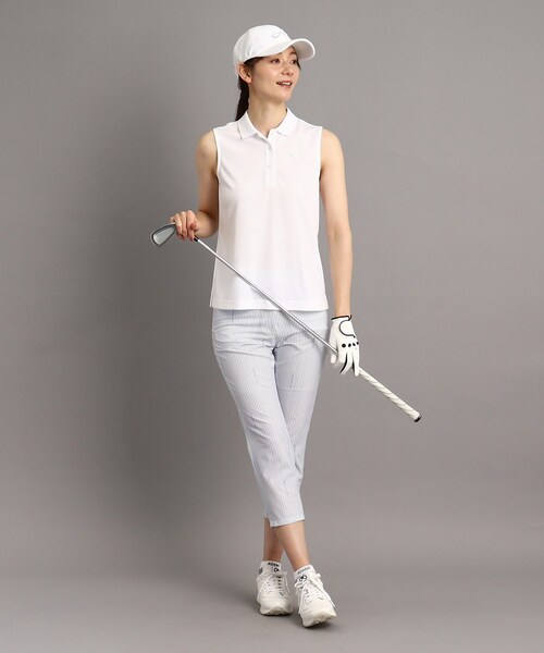 GFORE ホワイト ノースリーブポロシャツ 正規品日本製 2025年最新】G/FORE ノースリーブの人気アイテム - メルカリ