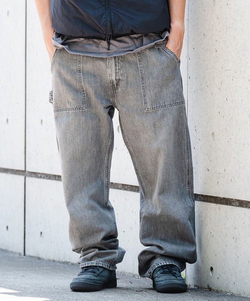 リーバイス555リラックスストレートユーティリティW32 L32グレー新品未使用 セール】Levi's/リーバイス 555 リラックスストレート