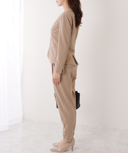 Lady セットアップ LADY LIKE セットアップ ショートジャケットセットアップパンツ