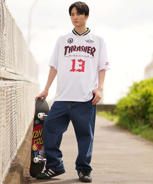 THRASHER（スラッシャー） tシャツ 「ムラサキスポーツ限定」THRASHER