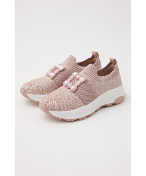 スタッカート（STACCATO）/ロロバックルベルトニットコンビスリッポン STACCATO（スタッカート） スニーカー ロロバックルベルトニットコンビ