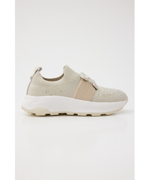 STACCATO（スタッカート） スニーカー ロロバックルベルトニットコンビ