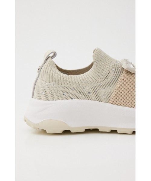 STACCATO（スタッカート） スニーカー ロロバックルベルトニットコンビ