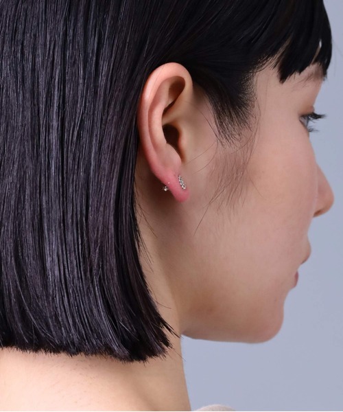 LION HEART ピアス LH T.H.R LEO スタッズピアス/フラワーレオ