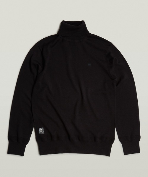 G-STAR RAW セーター ニット PREMIUM CORE TURTLE NECK KNITTED
