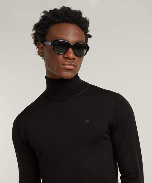 G-STAR RAW セーター ニット PREMIUM CORE TURTLE NECK KNITTED
