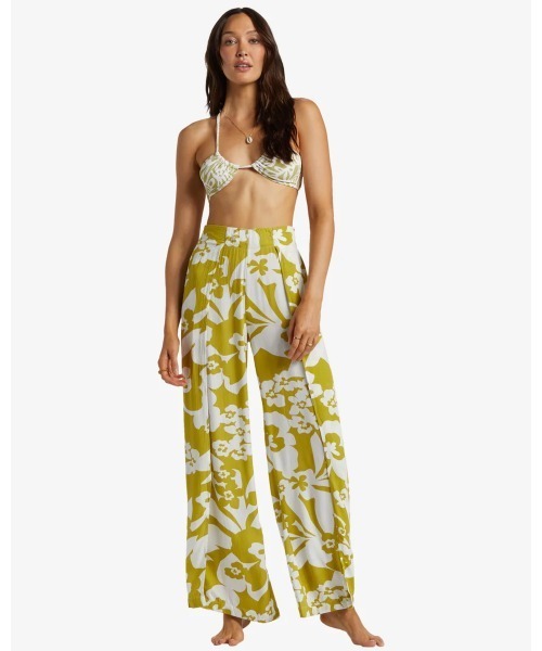 BILLABONG（ビラボン） パンツ レディース SPLIT SPIRIT ワイドパンツ