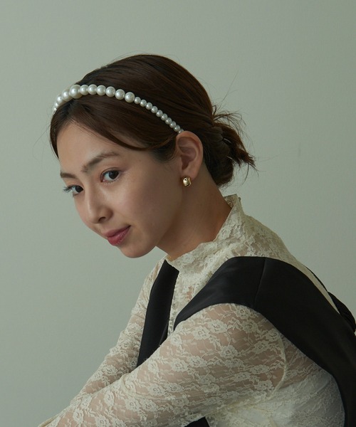 SETUP7（セットアップセブン） カチューシャ 「SETUP7」パールビーズ