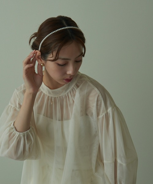 SETUP7（セットアップセブン） カチューシャ 「SETUP7」パールビーズ