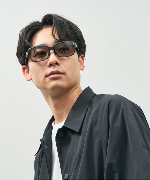 【未使用：Zoff × UNITED ARROWS】 サングラス ボストン型 サングラス｜クリアフレーム｜Zoff｜UNITED ARROWS
