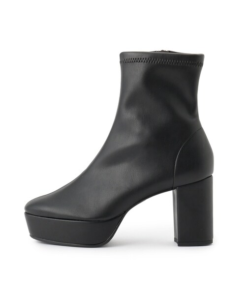 ESPERANZA ブーツ ゆる傾斜ショートブーツ レディース : ZOZOTOWN