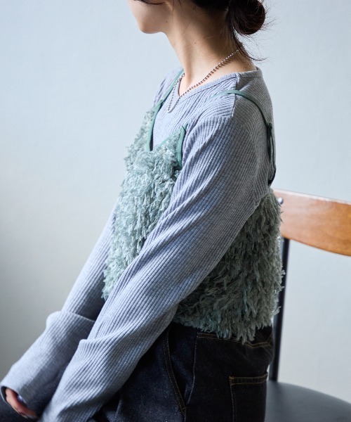 TRIANGLE PALETTE キャミソール フェザービスチェ : ZOZOTOWN Yahoo!店