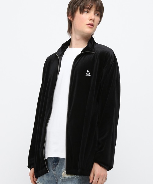 ALAND ジャージ 「UNISEX」ALAND／ベロアZIPジャージ レディース