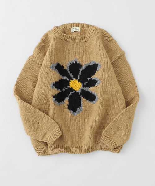 MacMahon Knitting Mills+Niche. クルーネックニット [BONE]