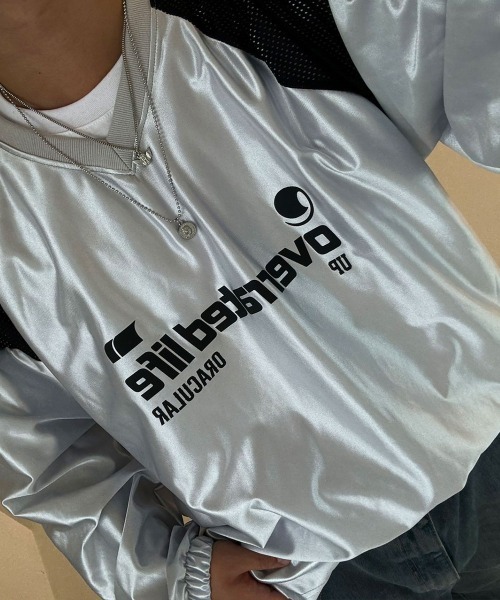 長袖シャツ ユニセックス ショルダーパッド ネクタイデザイン EMOCK ユニセックス長袖Tシャツ - 【シサム工房 公式OnlineStore