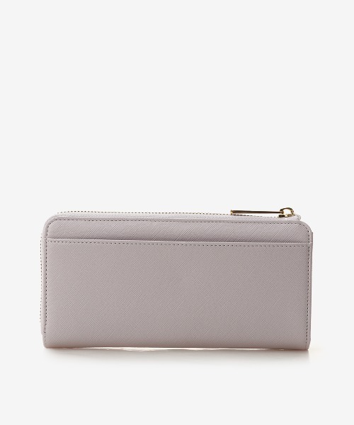 & chouette 財布 ビジューL字ファスナー長財布 レディース