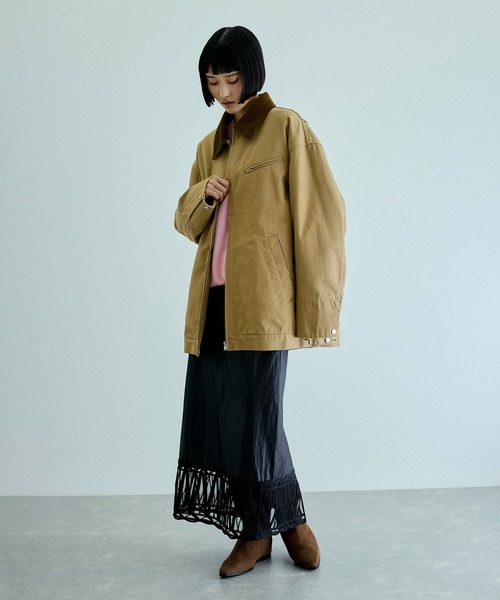 ADAM ET ROPE' コート アウター ダックジャケット レディース